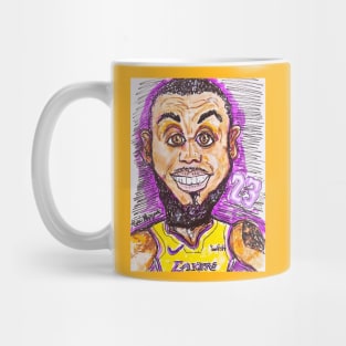 Lebron King James Lakers Mug